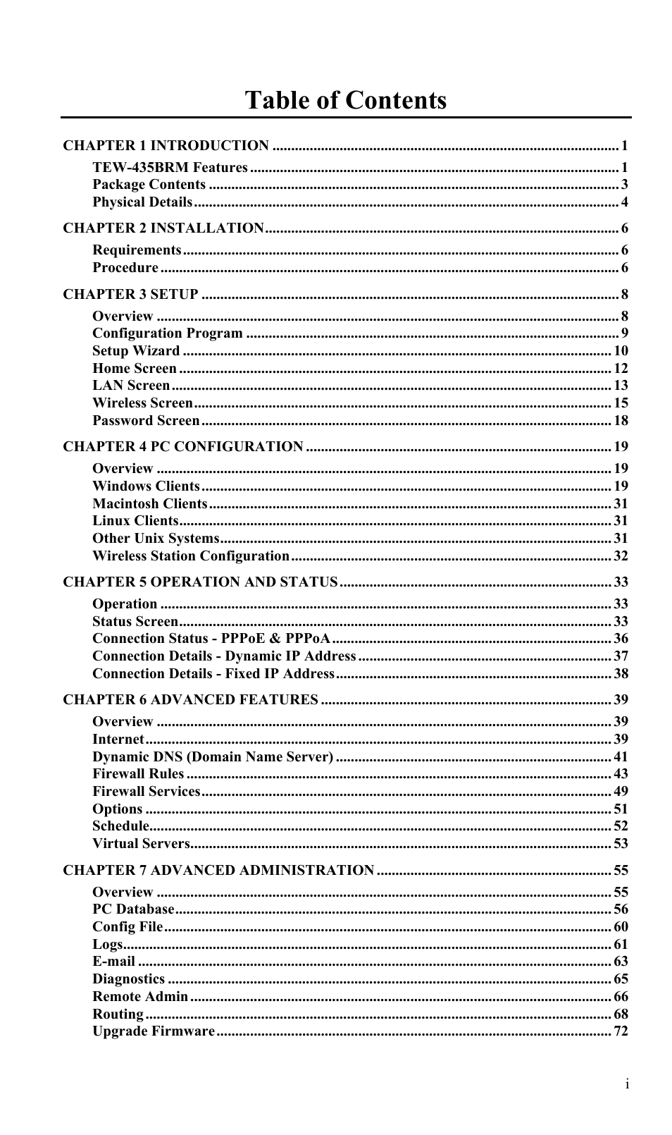 TRENDnet TEW-435BRM User Manual | Page 2 / 81