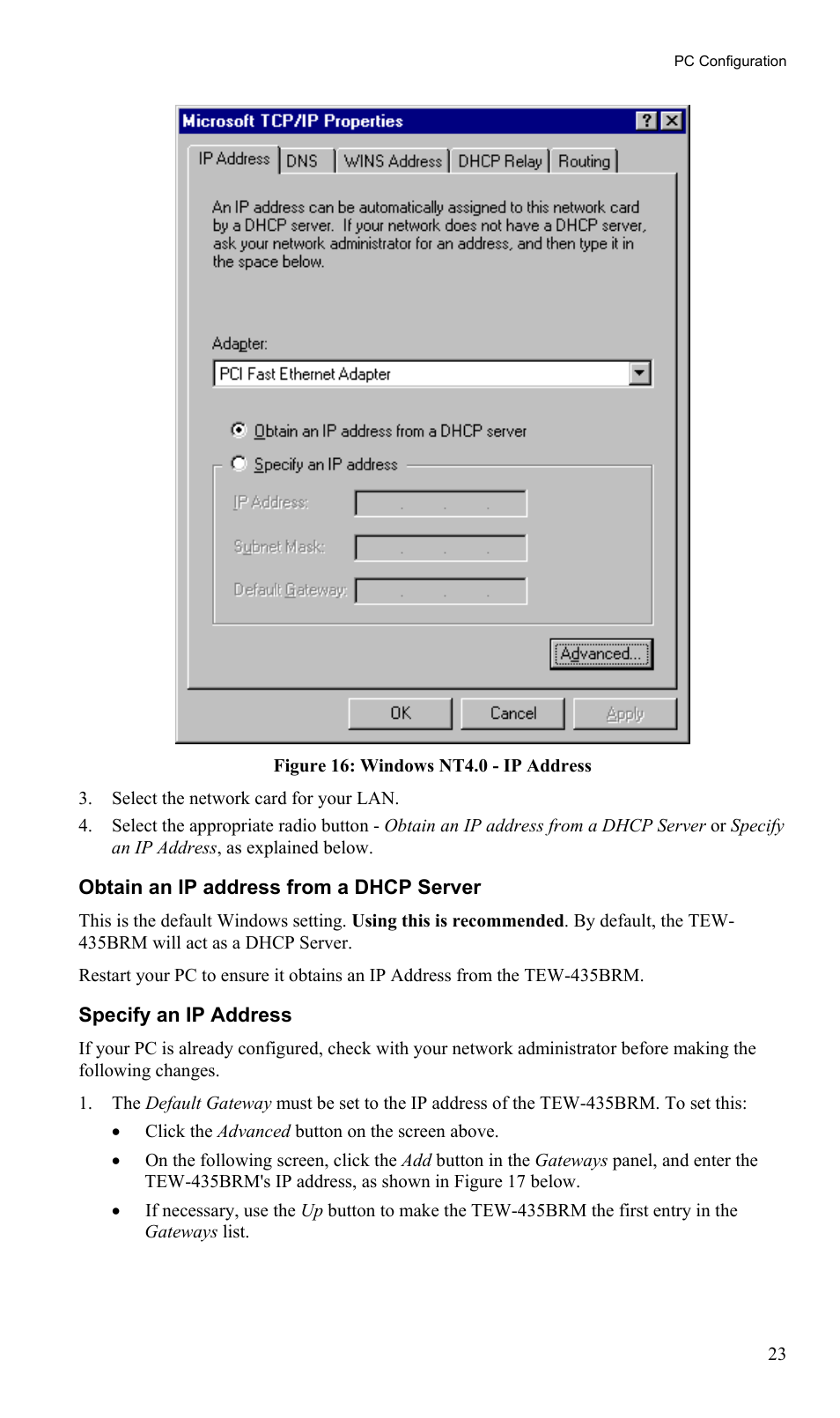 TRENDnet TEW-435BRM User Manual | Page 26 / 81