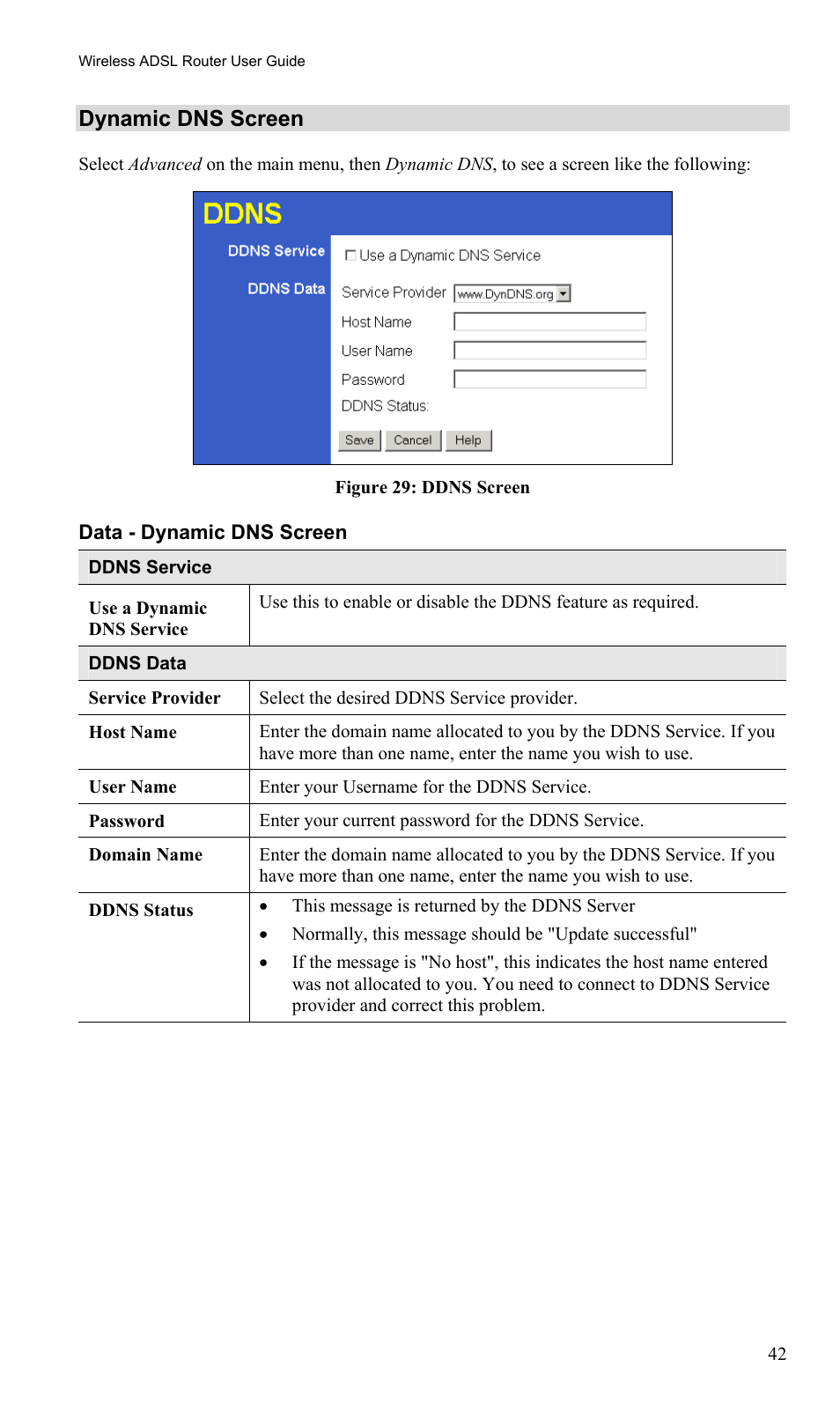 Dynamic dns screen | TRENDnet TEW-435BRM User Manual | Page 45 / 81