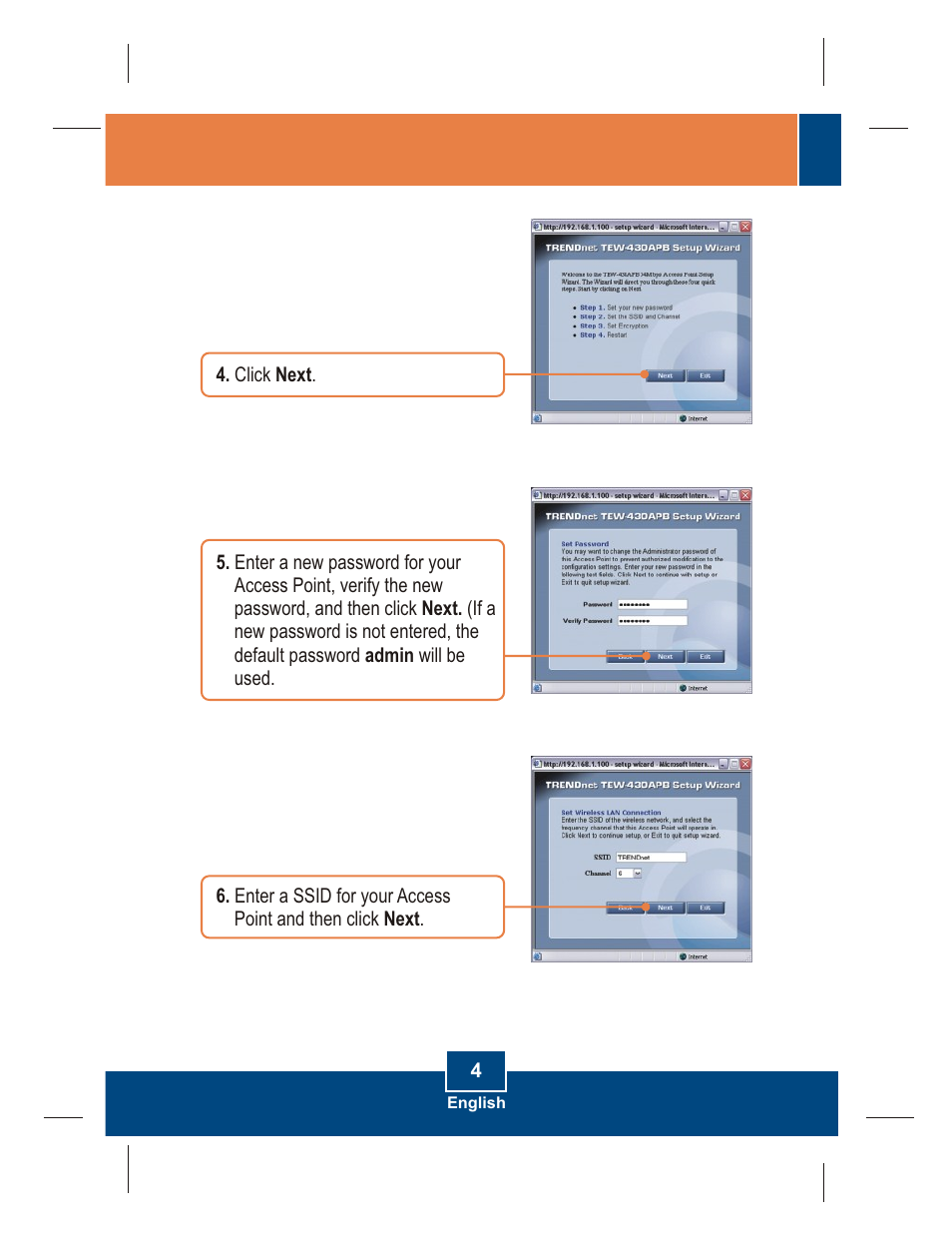 TRENDnet TEW-430APB User Manual | Page 6 / 11