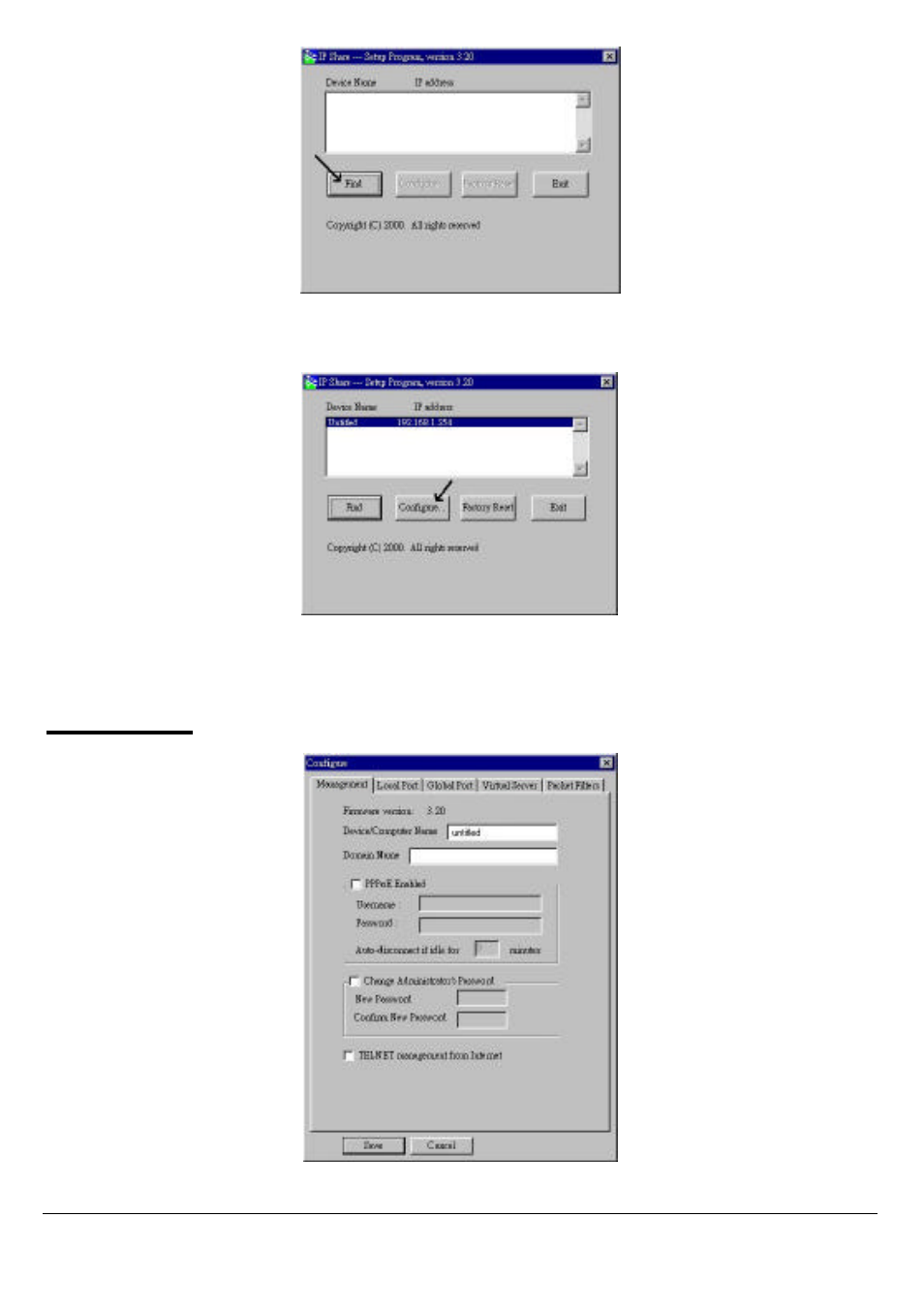 Management | TRENDnet Cable Modem/xDSL TW100-W1CA User Manual | Page 11 / 49