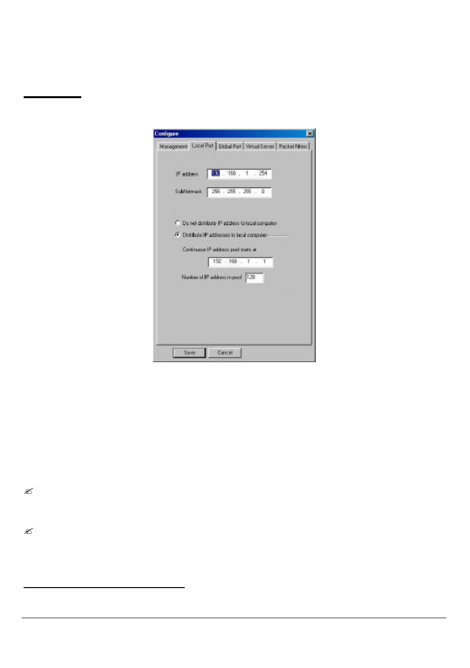Local port | TRENDnet Cable Modem/xDSL TW100-W1CA User Manual | Page 13 / 49