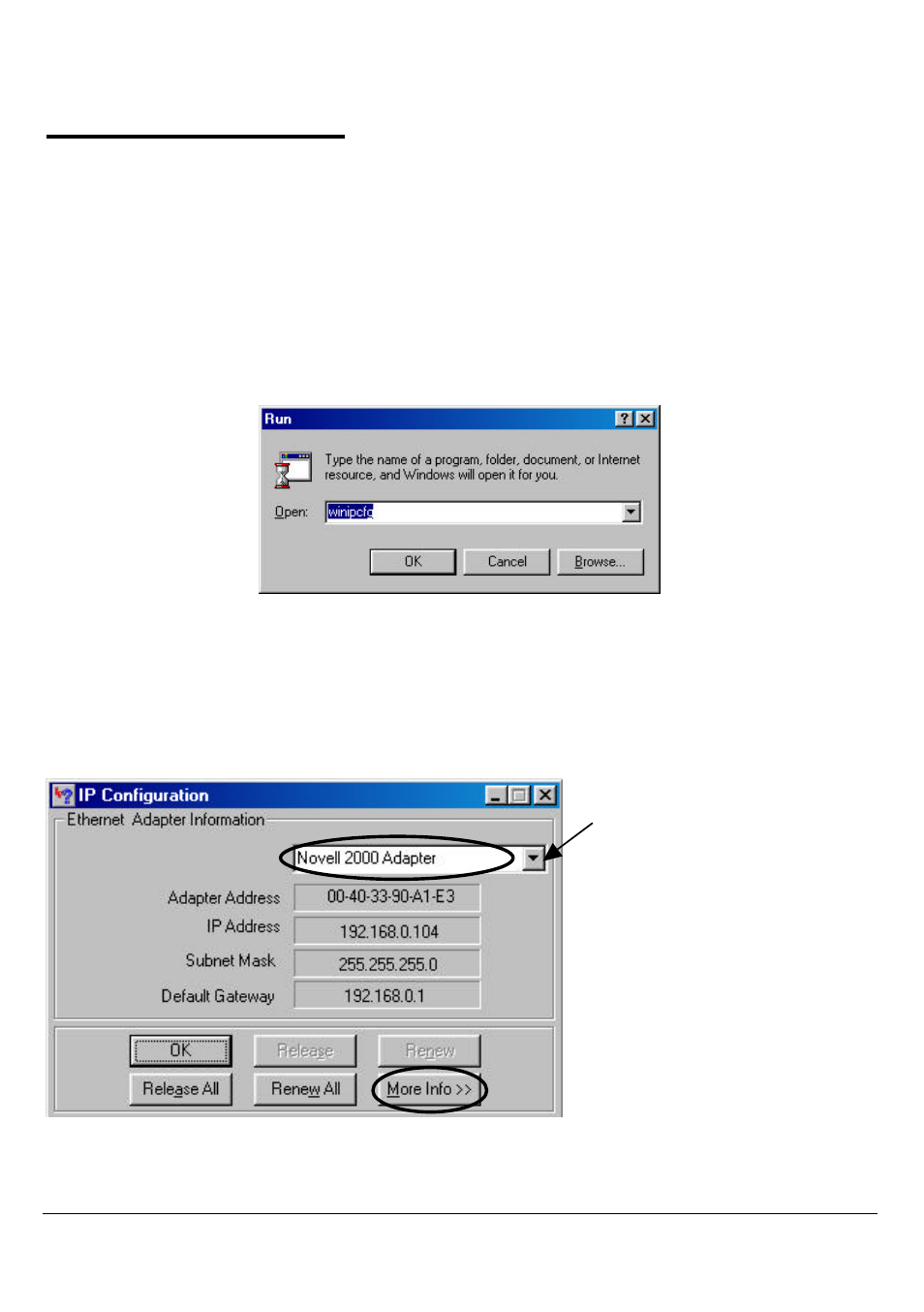 Diagnosis, Tcp/ip network diagnosis | TRENDnet Cable Modem/xDSL TW100-W1CA User Manual | Page 44 / 49