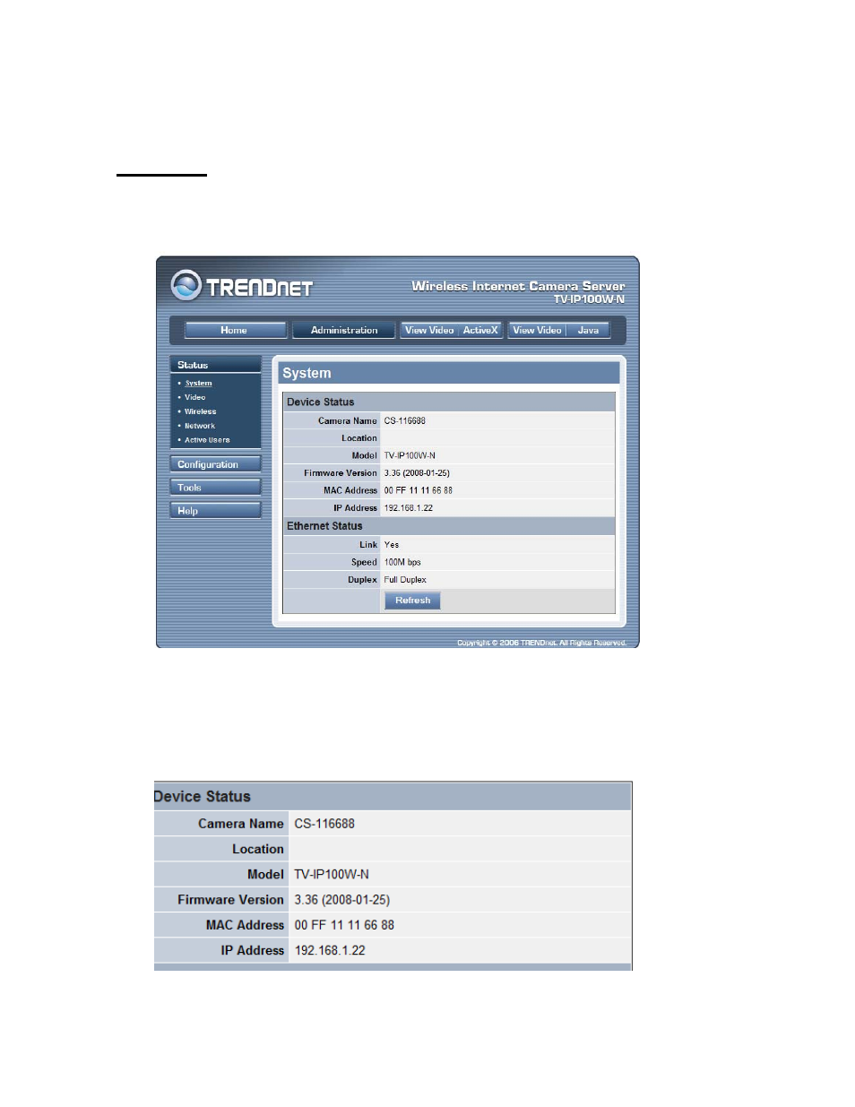 TRENDnet TV-IP100-N User Manual | Page 32 / 127