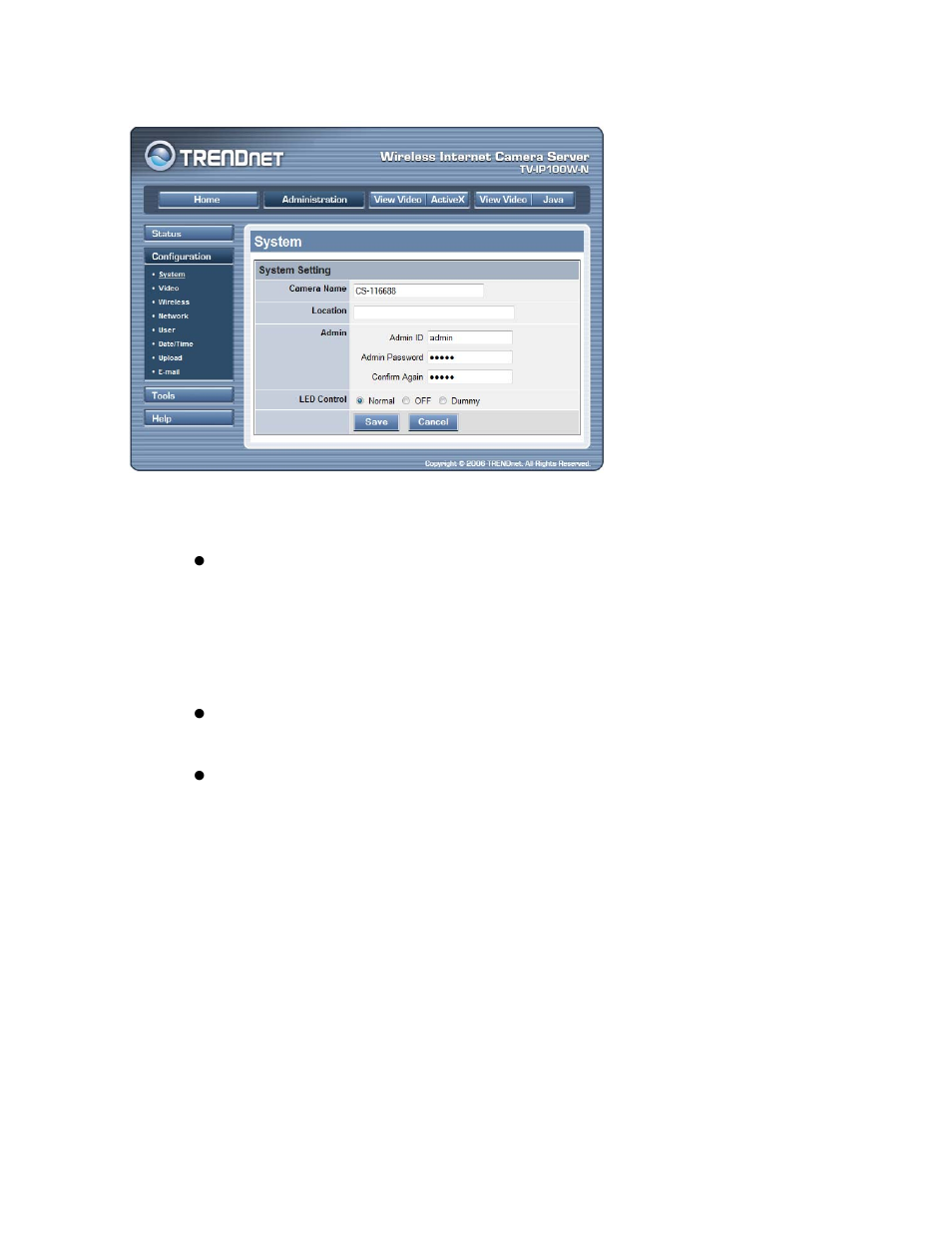 TRENDnet TV-IP100-N User Manual | Page 38 / 127