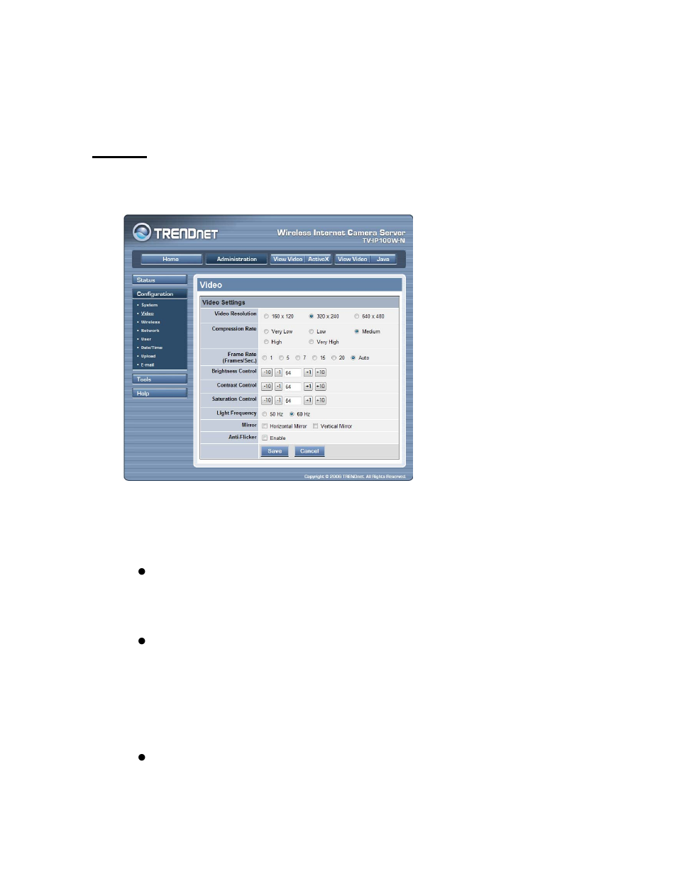 TRENDnet TV-IP100-N User Manual | Page 40 / 127