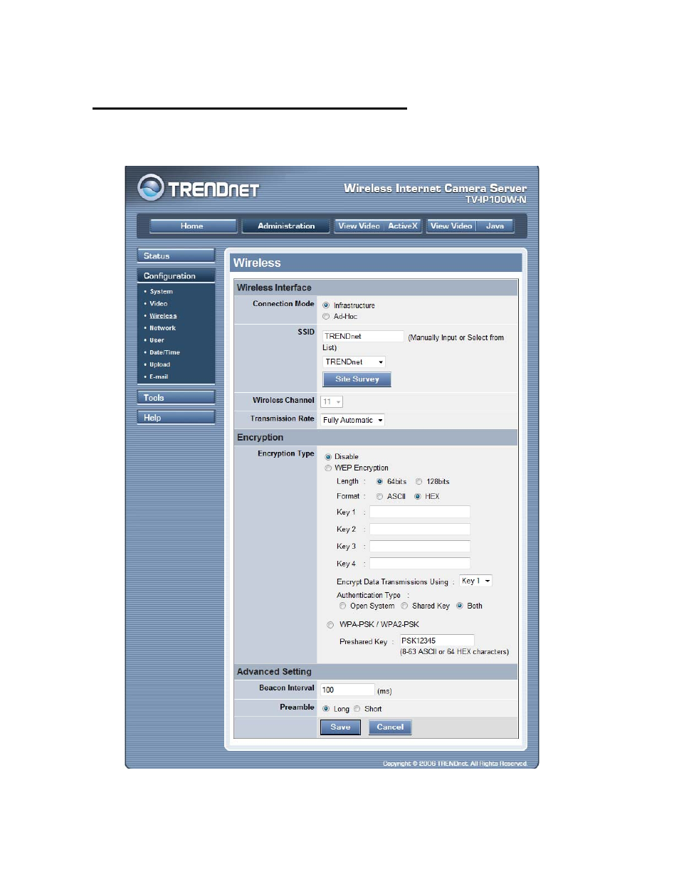 TRENDnet TV-IP100-N User Manual | Page 42 / 127