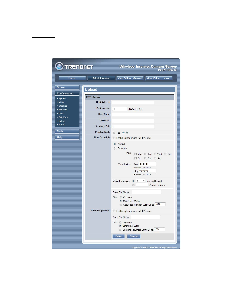 TRENDnet TV-IP100-N User Manual | Page 54 / 127