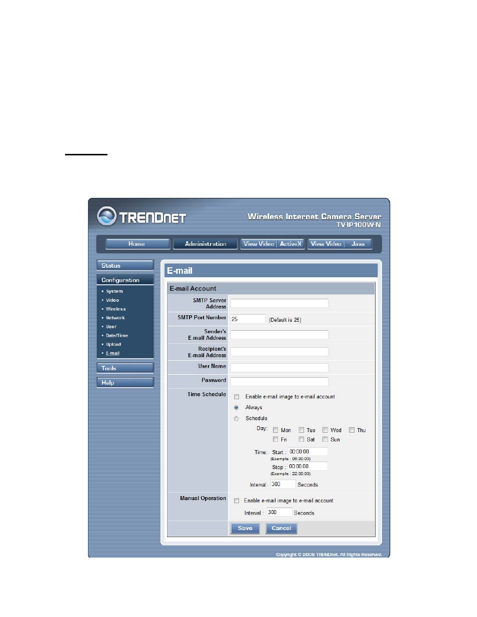 TRENDnet TV-IP100-N User Manual | Page 56 / 127
