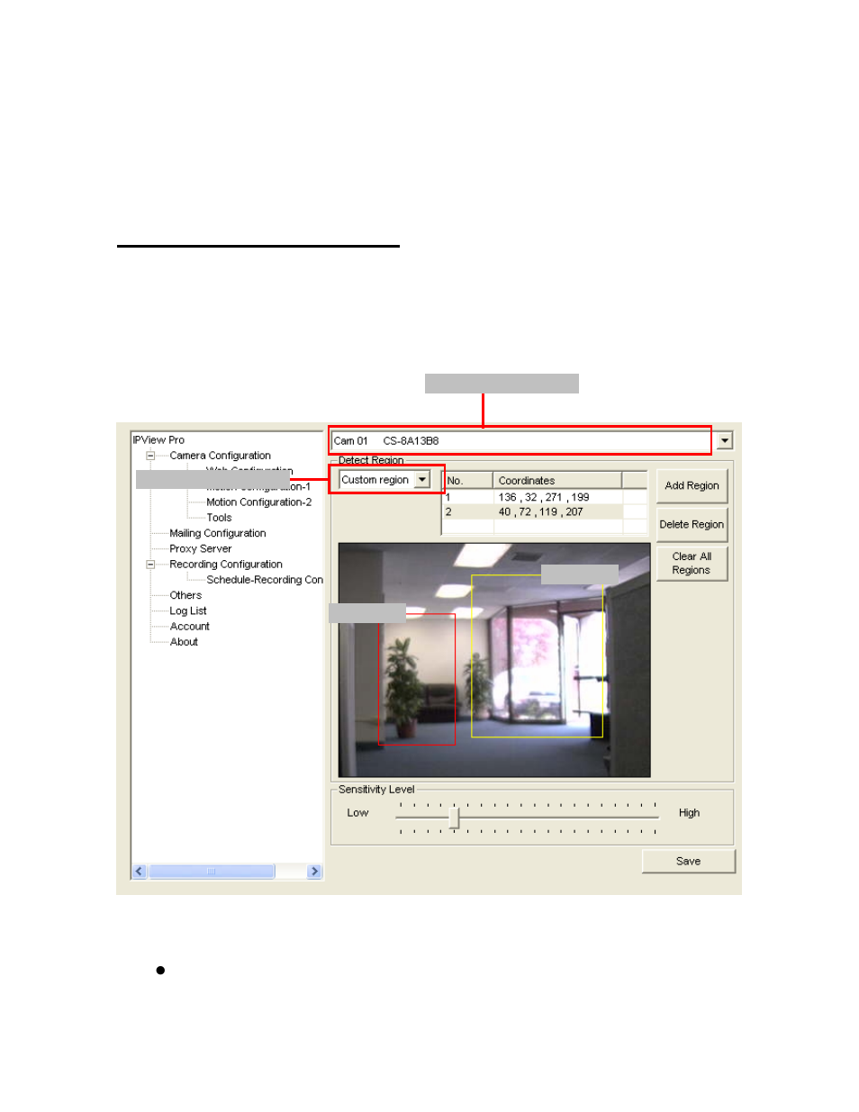 Motion configuration-1 | TRENDnet TV-IP100-N User Manual | Page 83 / 127