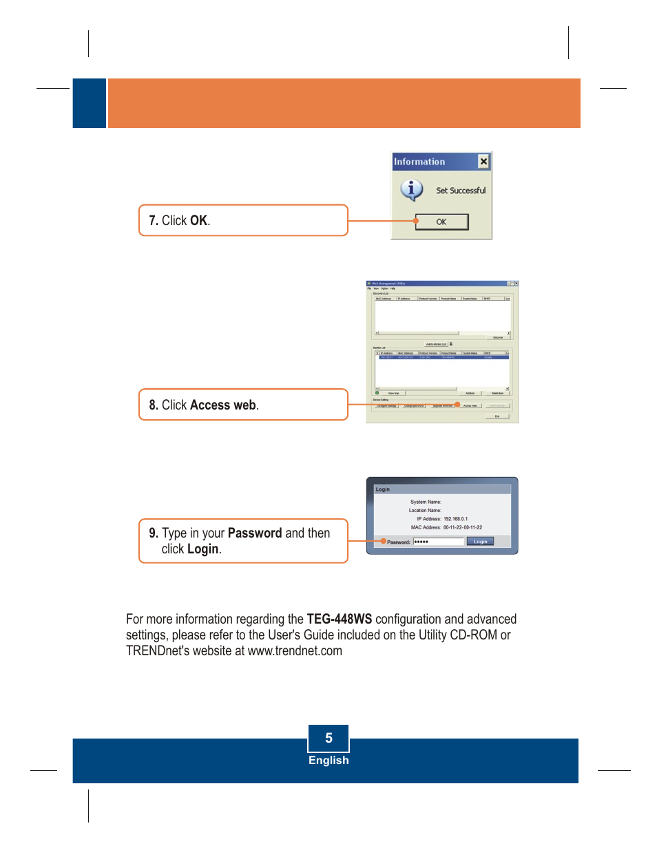 TRENDnet TEG-448WS User Manual | Page 7 / 10