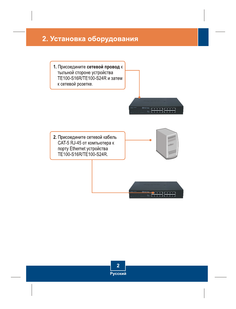 TRENDnet TE100-S16R User Manual | Page 4 / 12