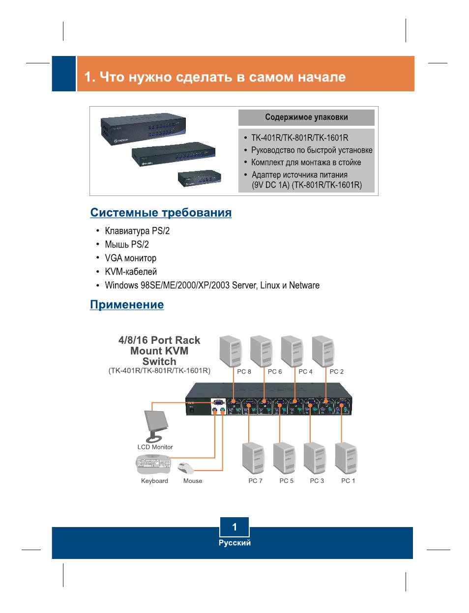TRENDnet TK-401R User Manual | Page 3 / 14
