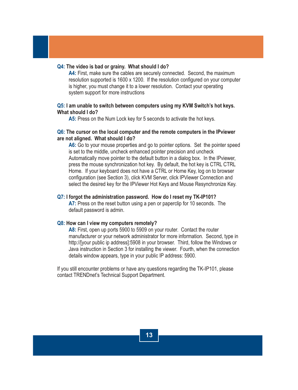 TRENDnet TK-IP101 User Manual | Page 15 / 17