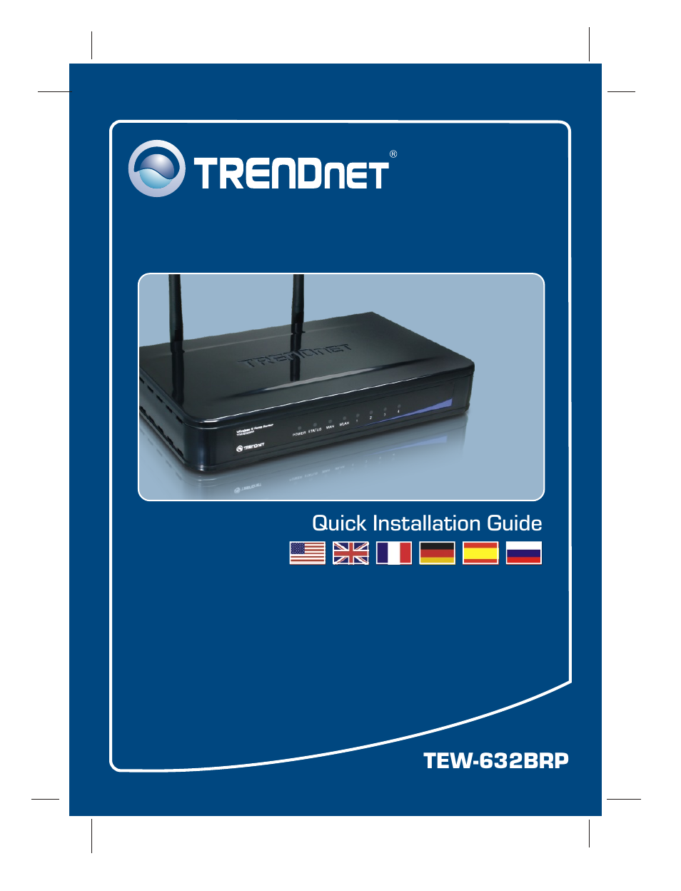 TRENDnet TEW-632BRP User Manual | 12 pages
