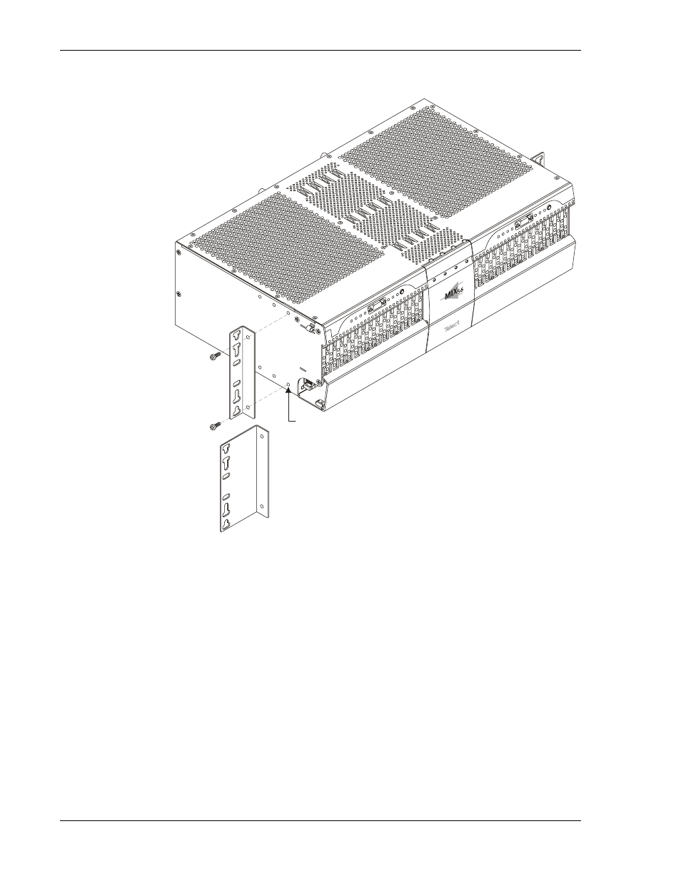 Rack-mounting the chassis | Telect MIX 56 User Manual | Page 28 / 124