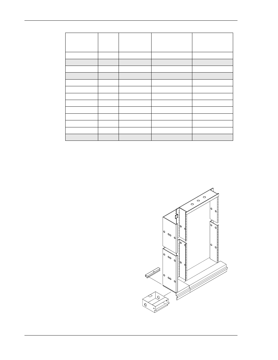 Tools and equipment, Network bay extender panel, No special tools or equip- ment are required | Telect T3 User Manual | Page 8 / 20