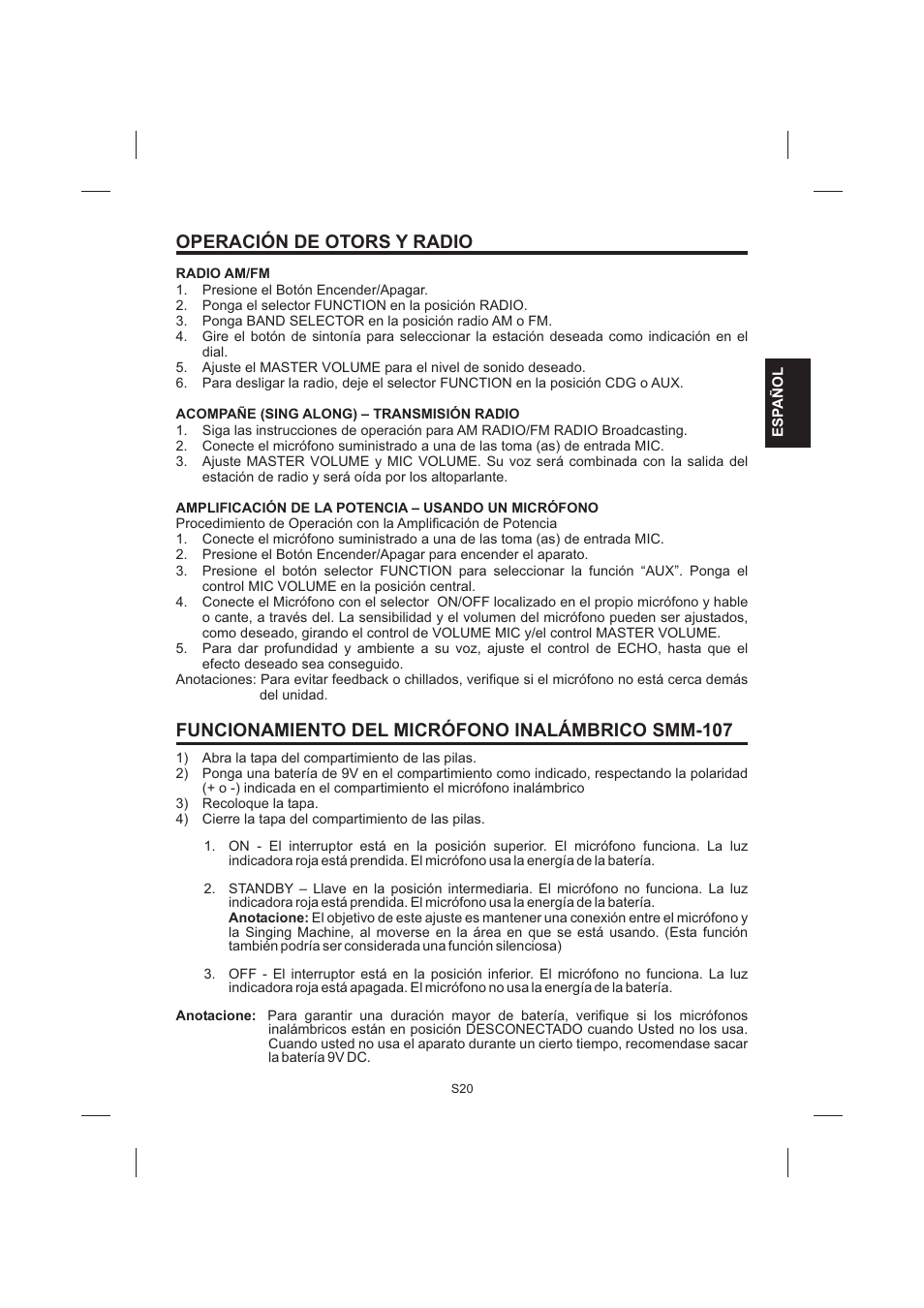 The Singing Machine STVG-999 User Manual | Page 49 / 88