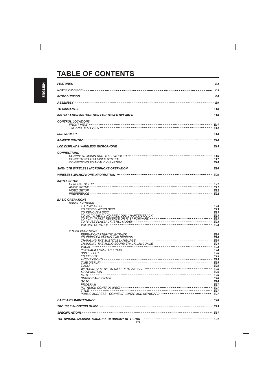 The Singing Machine STVD-1001 User Manual | Page 4 / 100