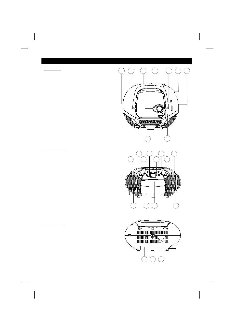 Location of controls | The Singing Machine SMB-637 User Manual | Page 4 / 8