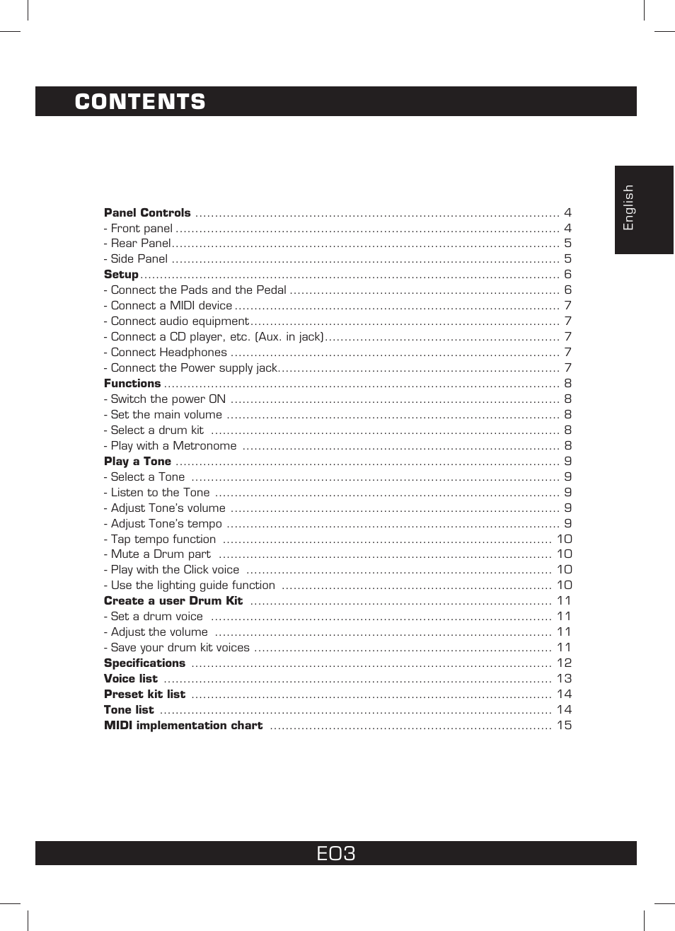 The Singing Machine SMI-1460 User Manual | Page 3 / 44