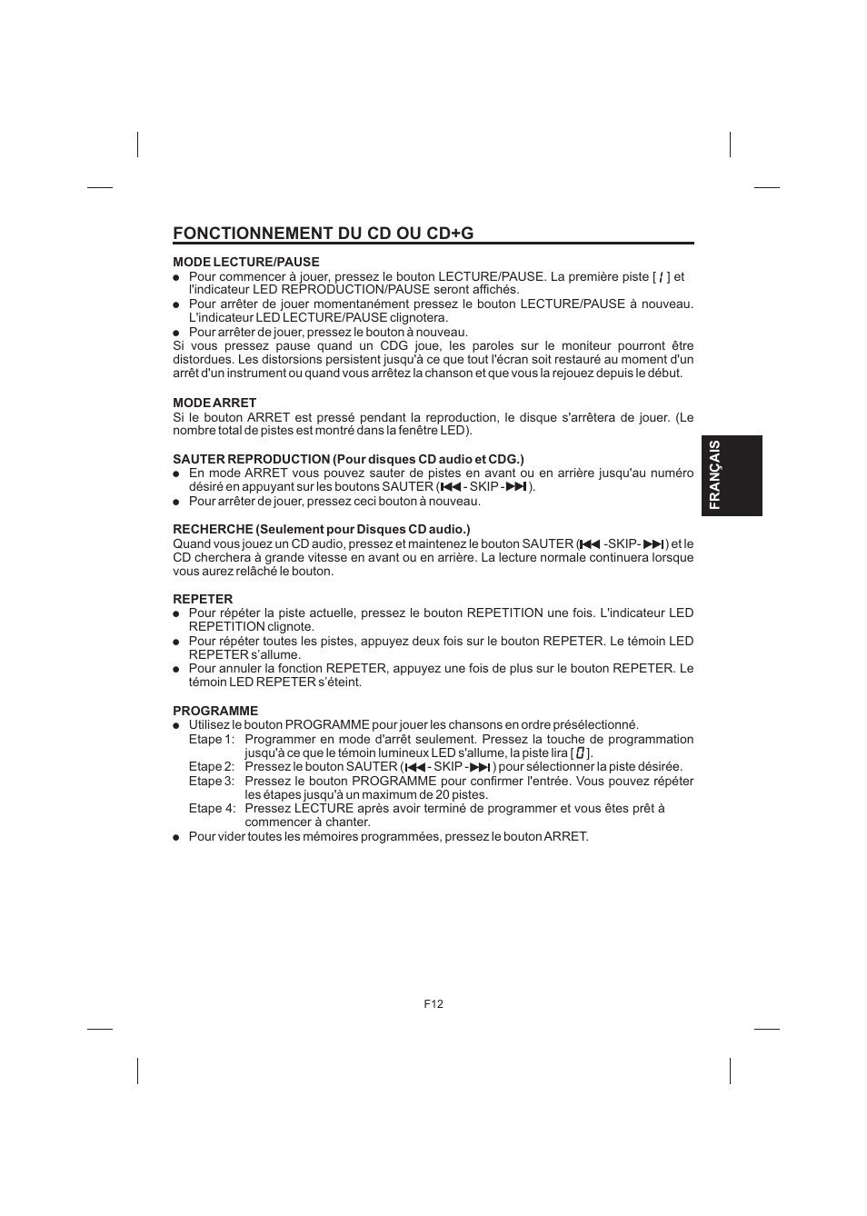 The Singing Machine STVG-520 User Manual | Page 49 / 56
