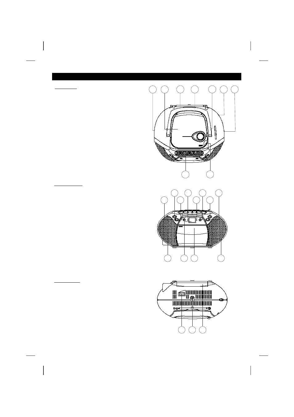 Location of controls | The Singing Machine SMB-635 User Manual | Page 4 / 8