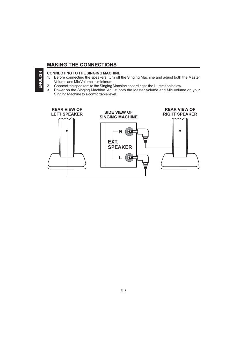 The Singing Machine Pedestal CDG Karaoke System iSM-1010 User Manual | Page 16 / 80