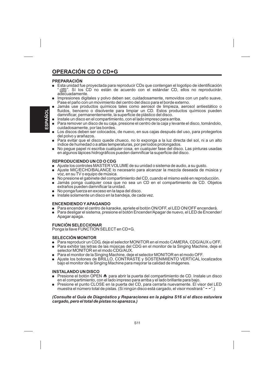 The Singing Machine STVG-535 User Manual | Page 32 / 64