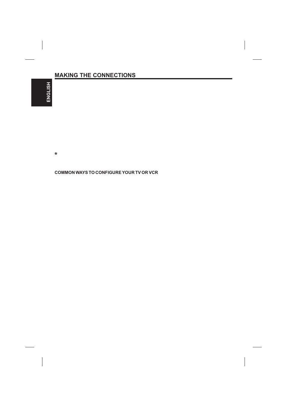 Making the connections | The Singing Machine SMVG-620 User Manual | Page 10 / 60