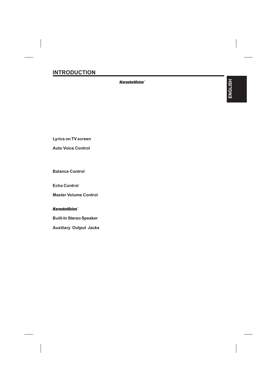 Introduction | The Singing Machine SMVG-620 User Manual | Page 5 / 60