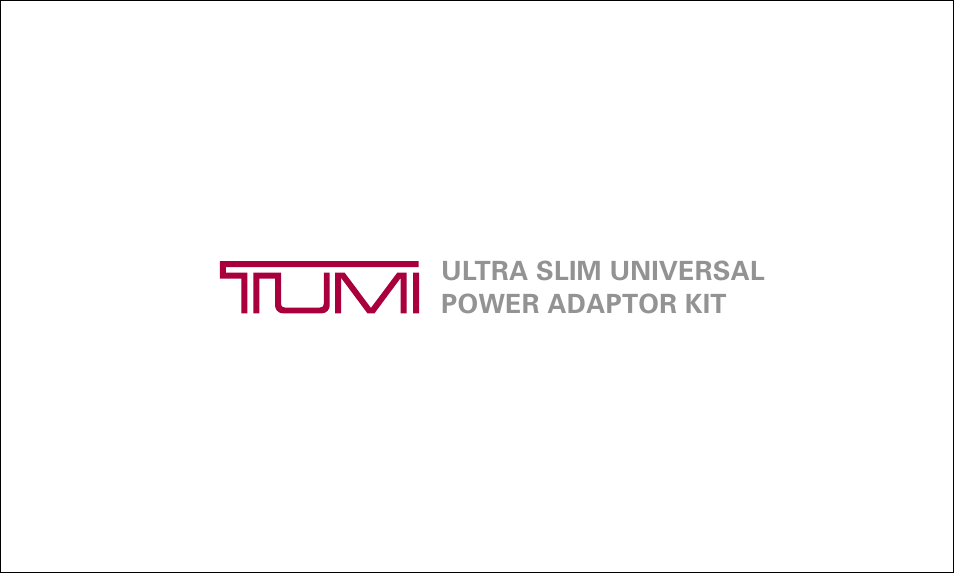 Tumi Network Card User Manual | 23 pages