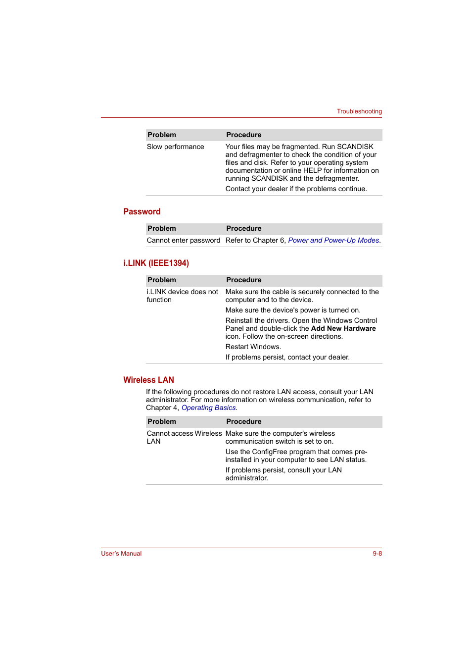 Toshiba A200 User Manual | Page 122 / 154