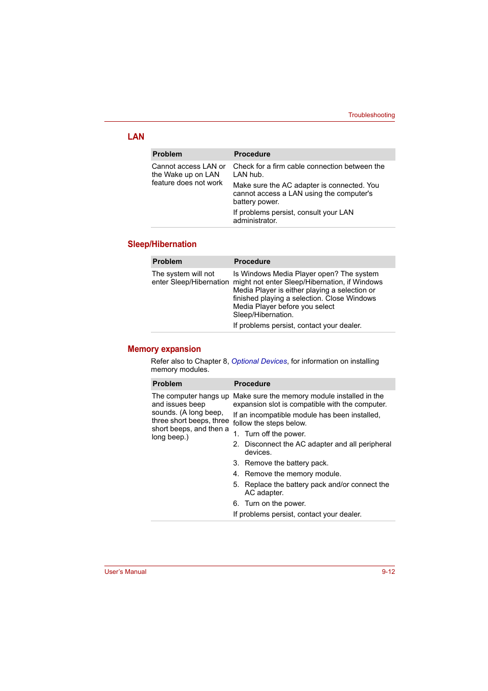 Toshiba A200 User Manual | Page 126 / 154