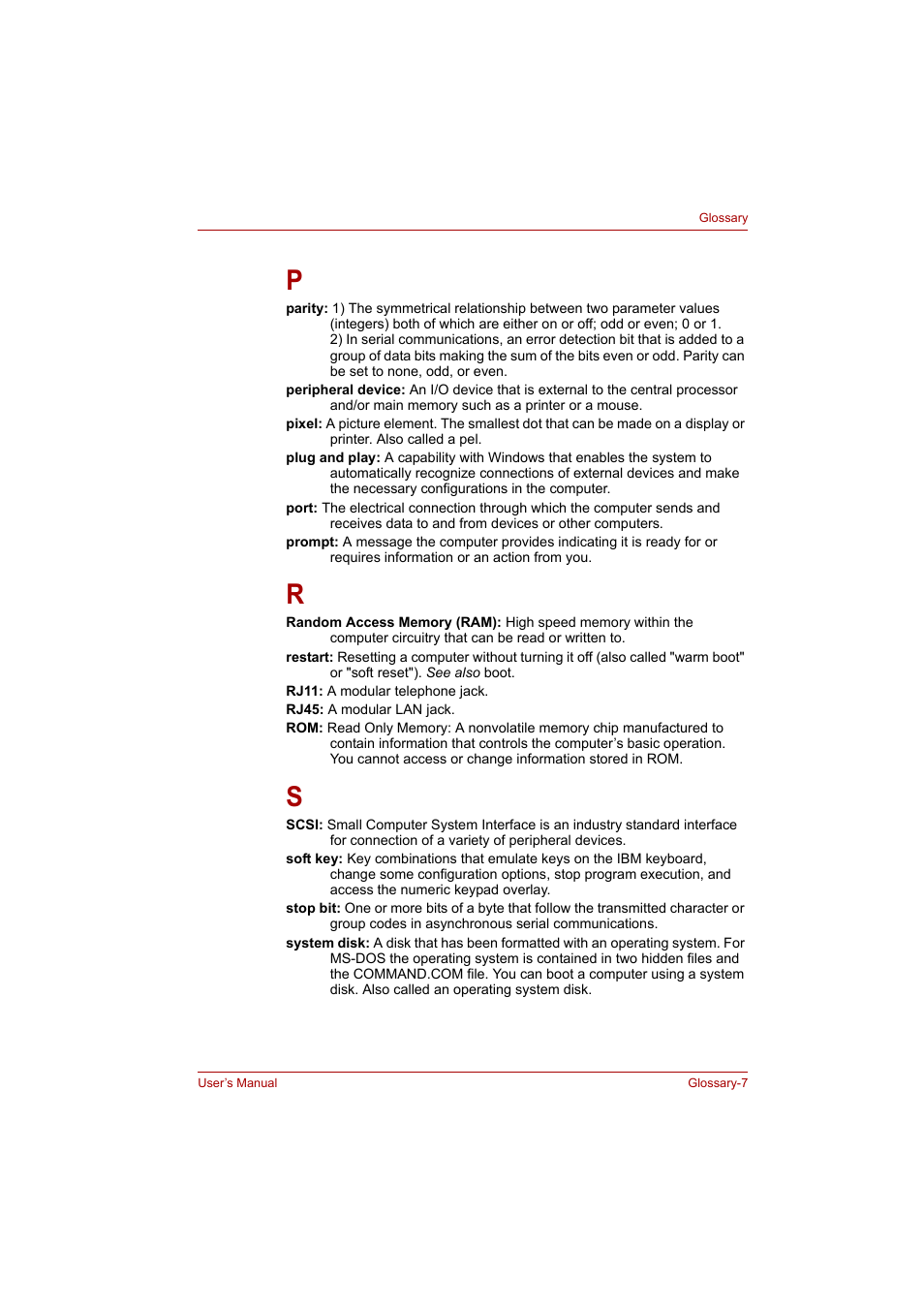 Toshiba A200 User Manual | Page 153 / 154