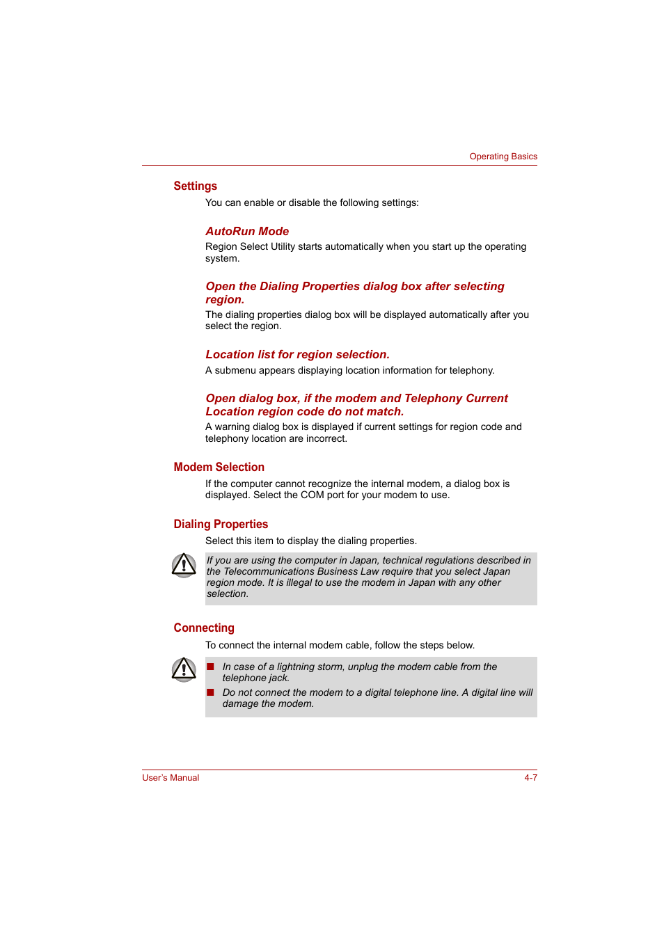 Toshiba A200 User Manual | Page 55 / 154