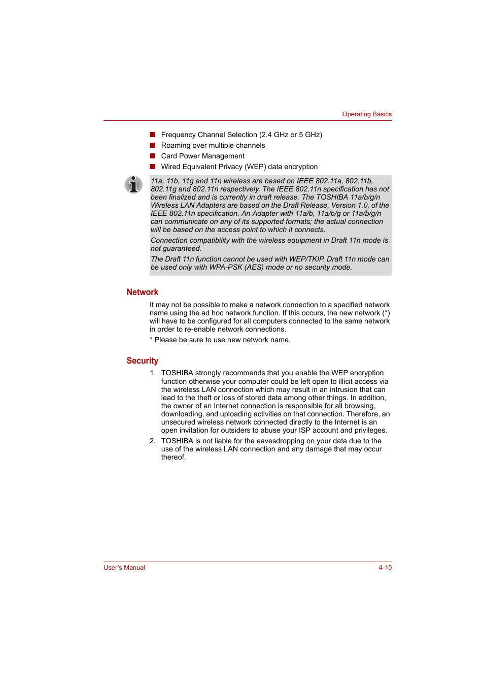 Toshiba A200 User Manual | Page 58 / 154