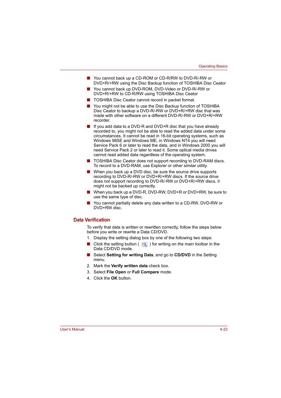 Toshiba A200 User Manual | Page 71 / 154
