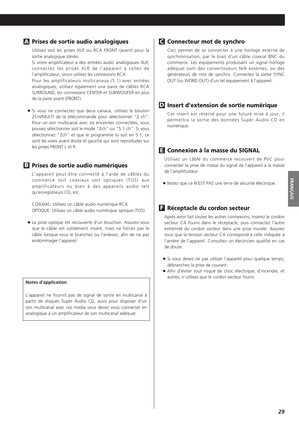 Teac X-01 User Manual | Page 29 / 64