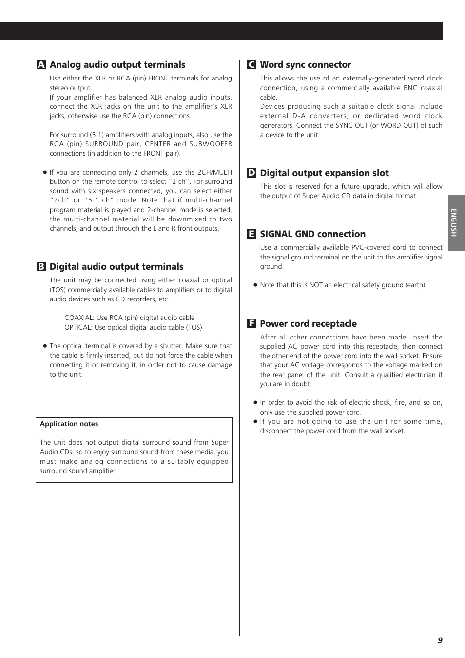 Teac X-01 User Manual | Page 9 / 64