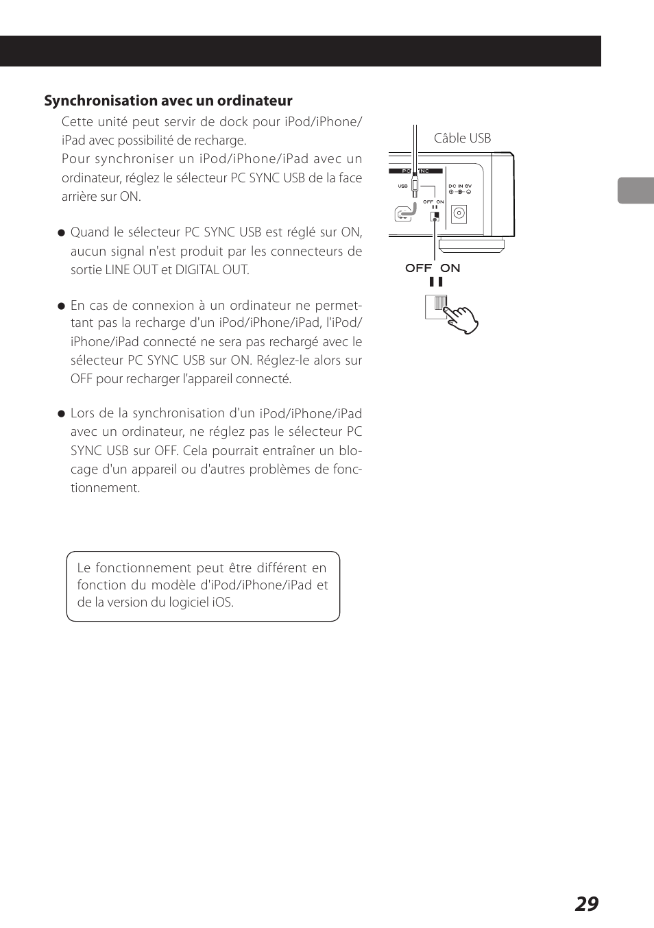 Teac DS-H01DIGITAL DOCKING STATION 3D0806920B User Manual | Page 29 / 48