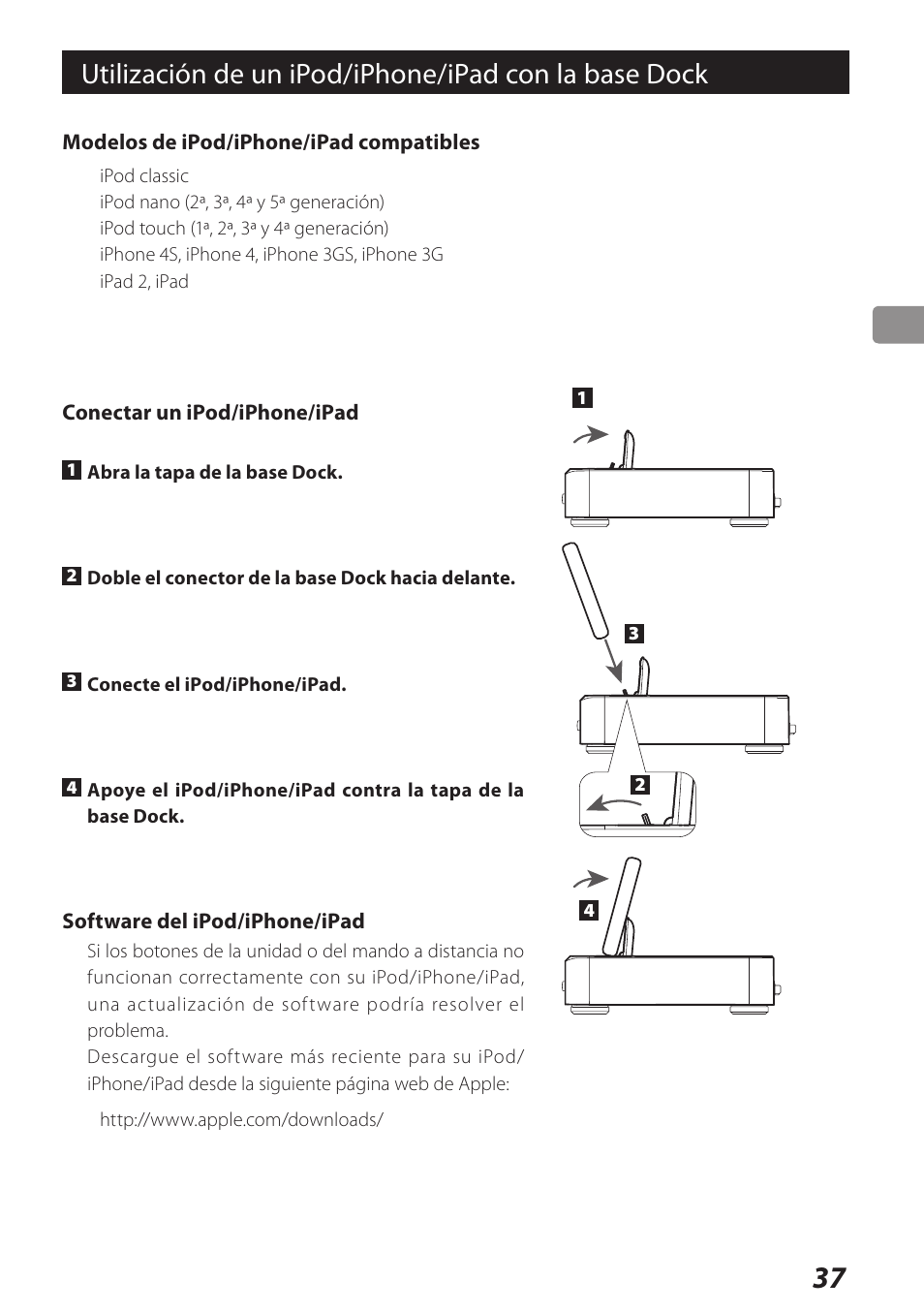 Teac DS-H01DIGITAL DOCKING STATION 3D0806920B User Manual | Page 37 / 48