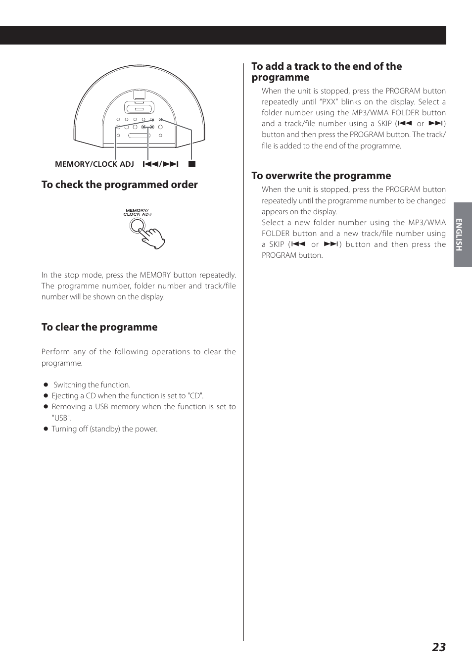 Teac SR-L280i User Manual | Page 23 / 100