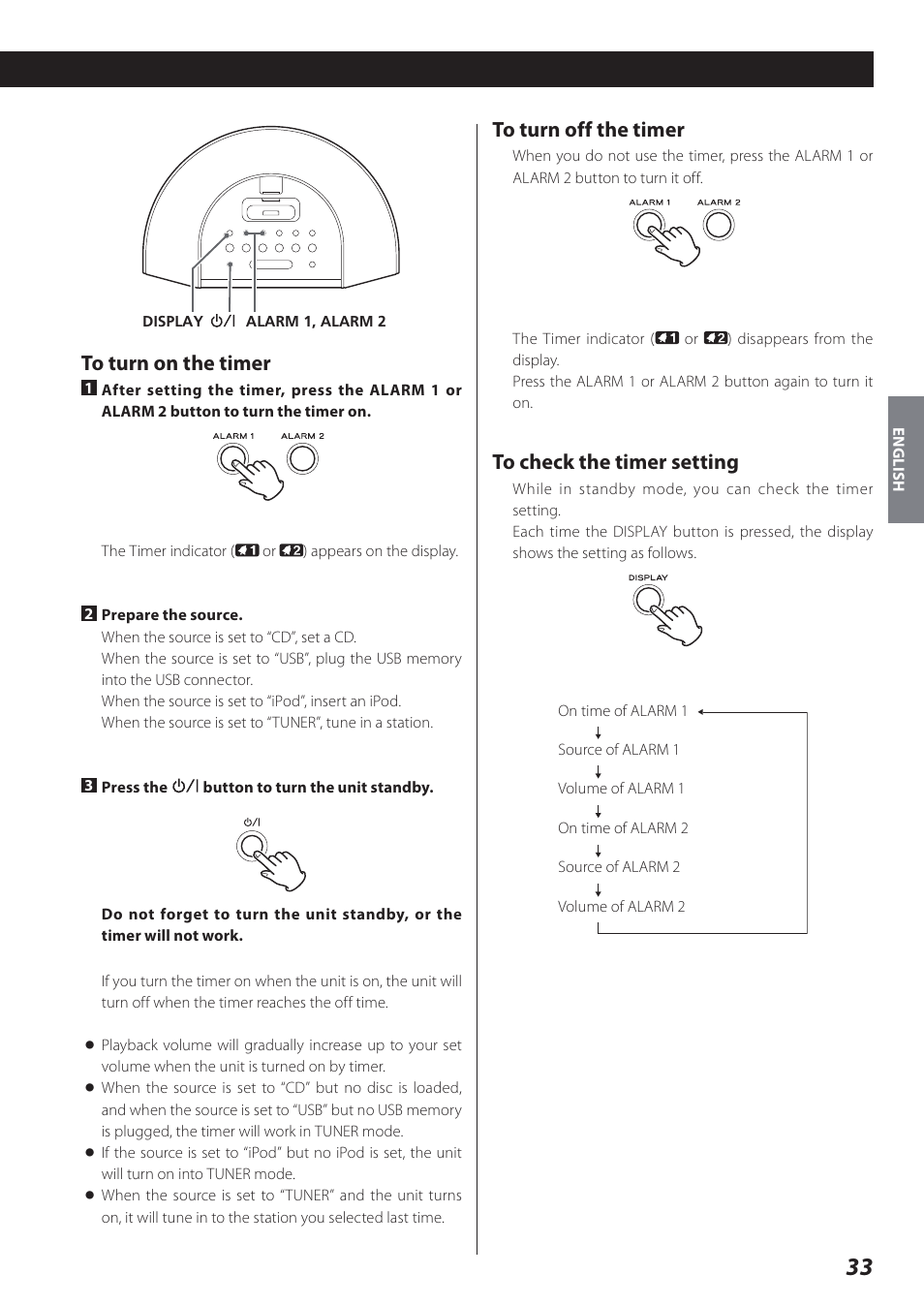 Teac SR-L280i User Manual | Page 33 / 100