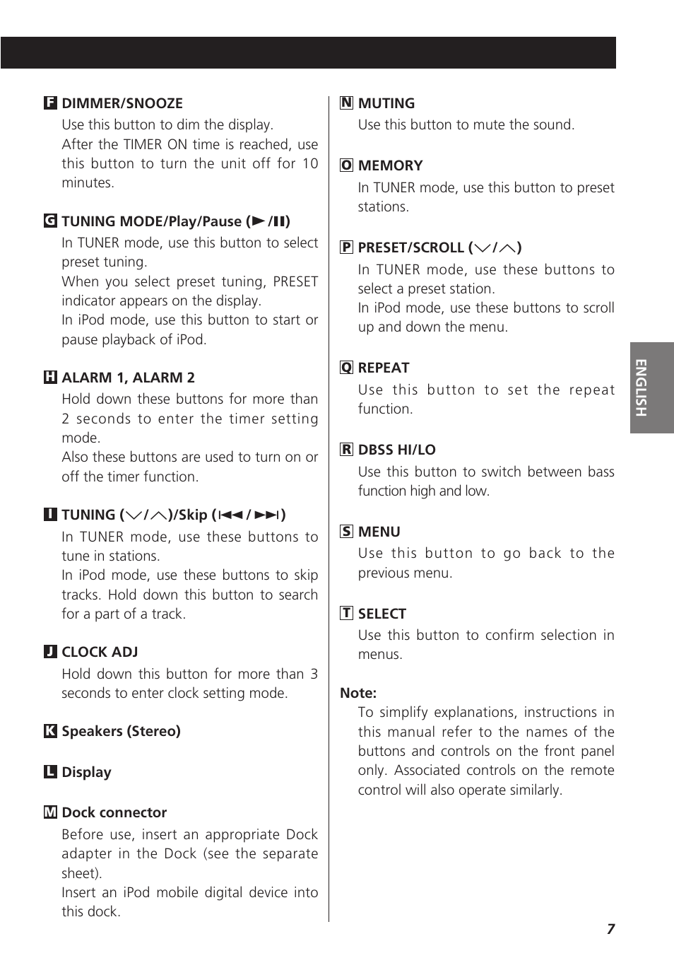 Teac SR-LX5i User Manual | Page 7 / 64