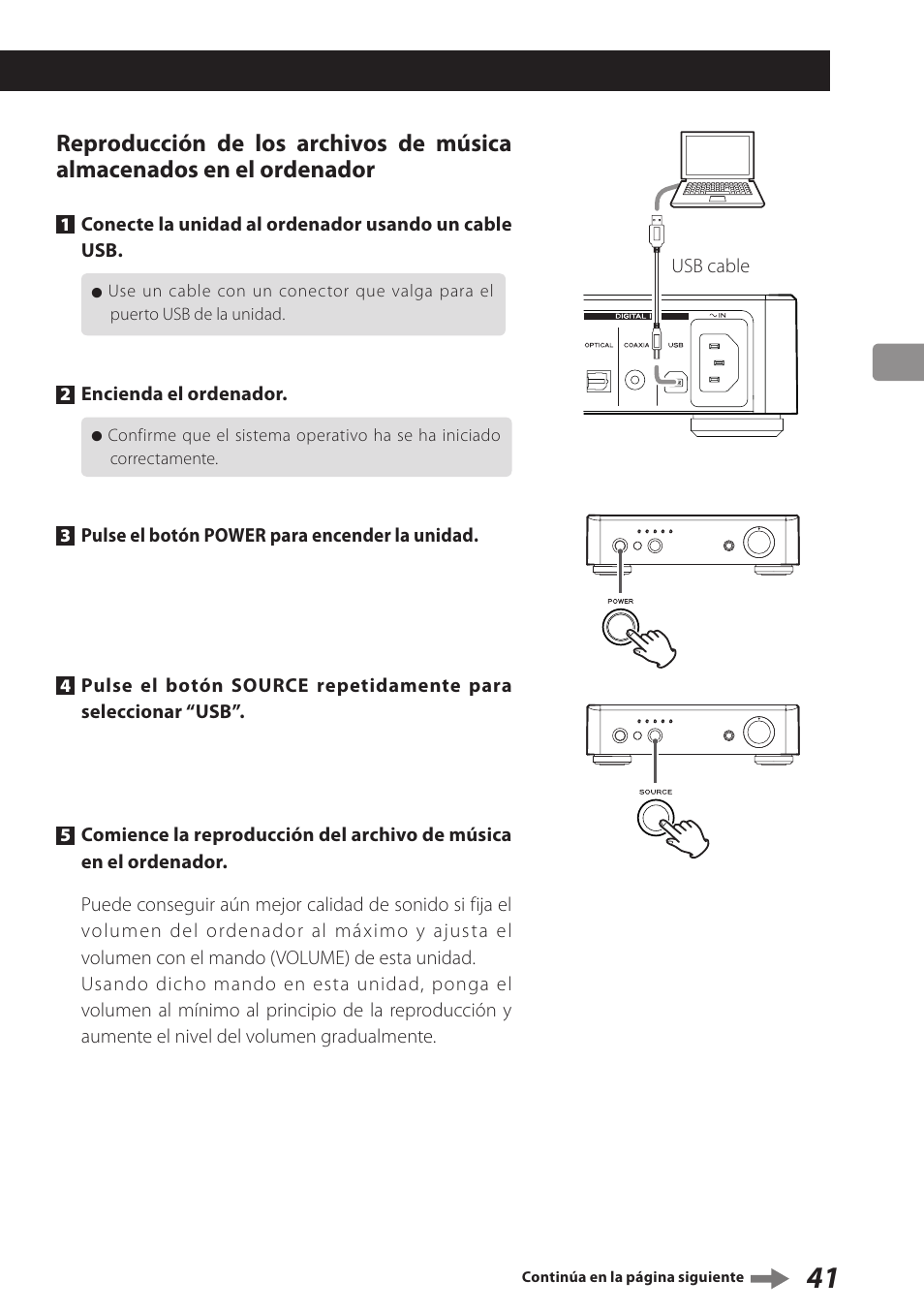 Teac USB DAC Integrated Amplifier A-H01 User Manual | Page 41 / 48