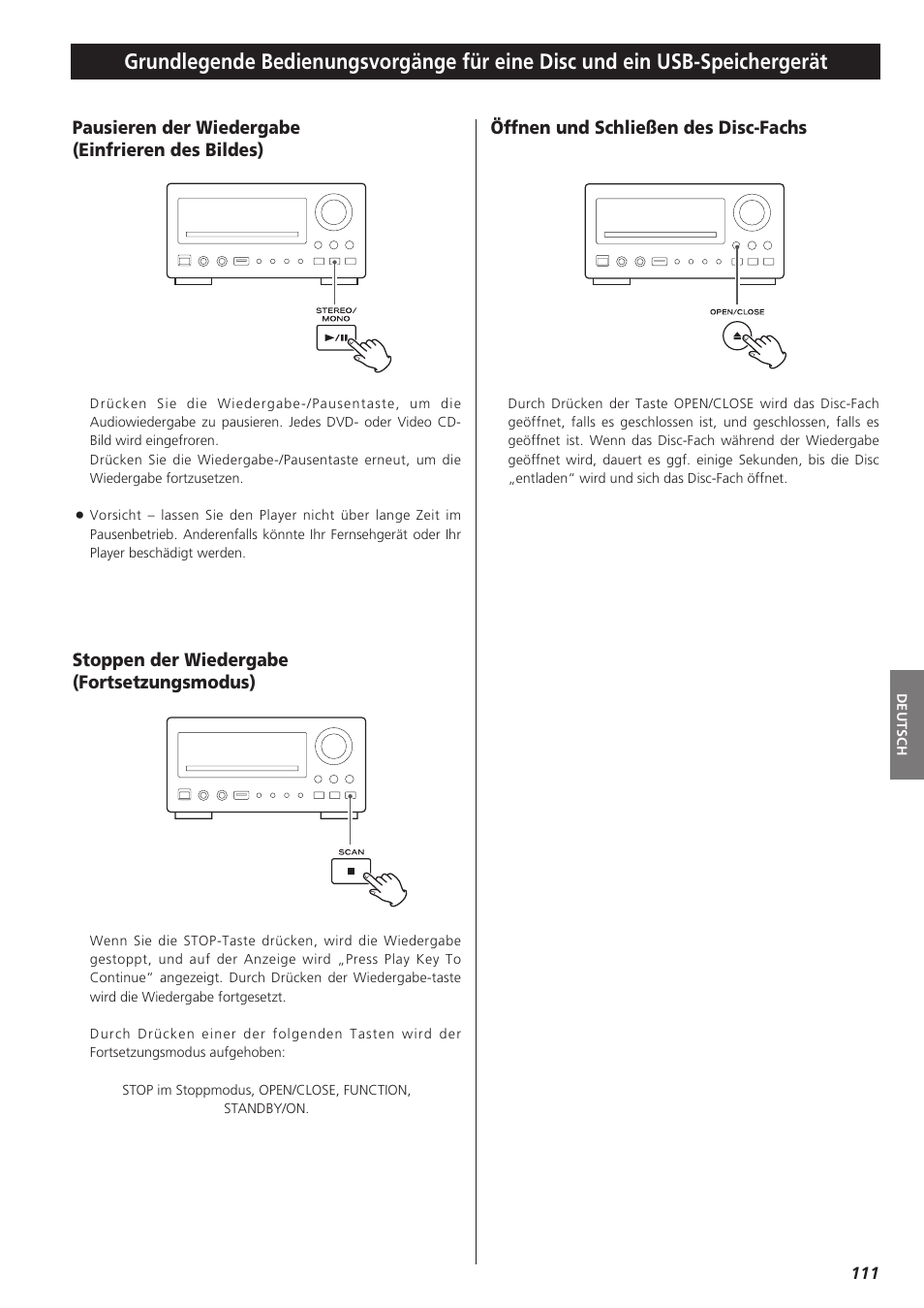 Teac DR-H300 User Manual | Page 111 / 136