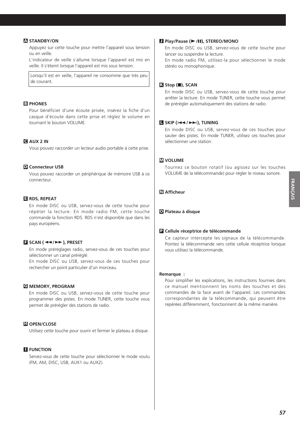 Teac DR-H300 User Manual | Page 57 / 136