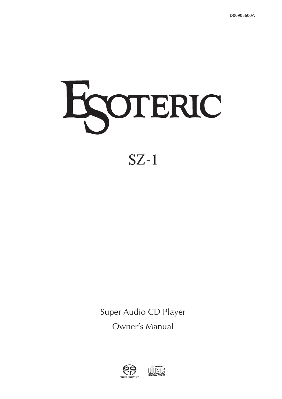 Teac SZ-1 User Manual | 24 pages