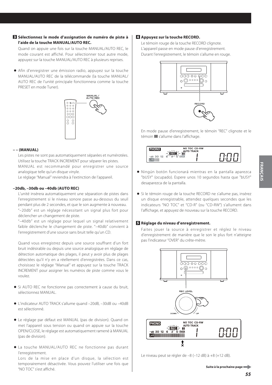 Teac GF-550 User Manual | Page 55 / 96